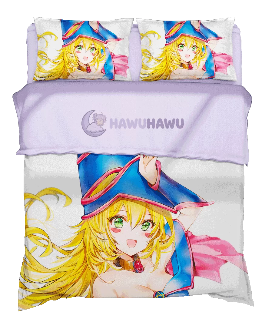 Dark Magician Girl Yu-Gi-Oh! Housse de Couette 3 Pièces Impression HD - HaWuHaWu