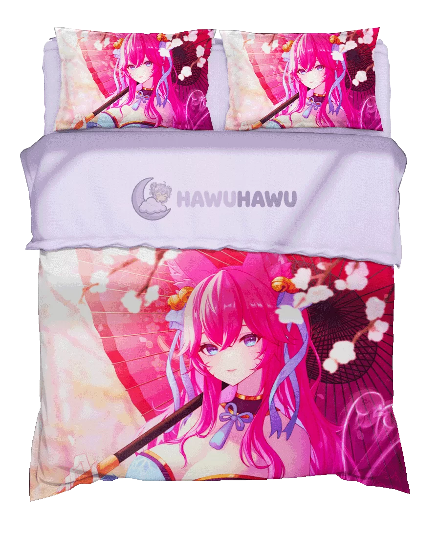 Ahri League of Legends Set de Literie 4 Pièces Impression HD - HaWuHaWu