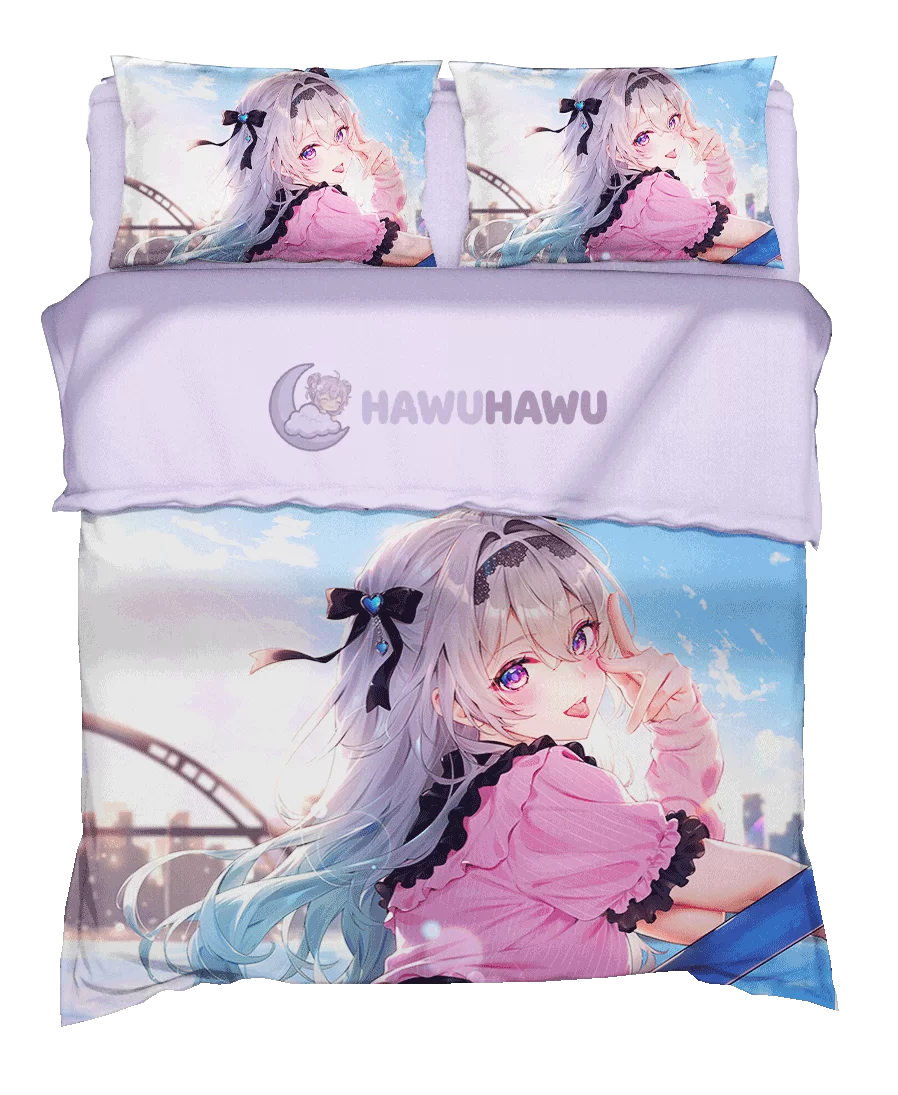 Firefly Honkai Star Rail Set de Literie 4 Pièces Impression HD - HaWuHaWu