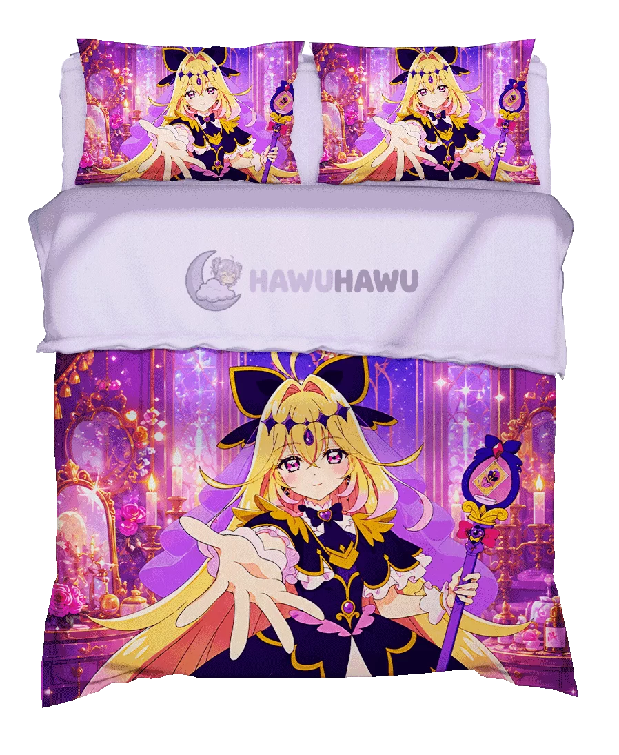 Cure Arcana Shadow Star Detective Precure! Set de Literie 4 Pièces Impression HD - HaWuHaWu